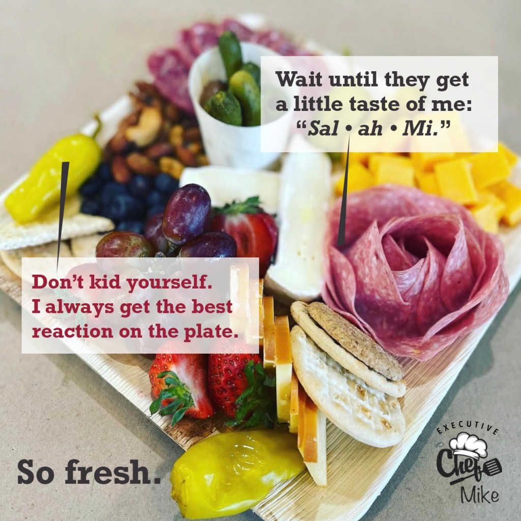 Executive Chef Mike (food talk)